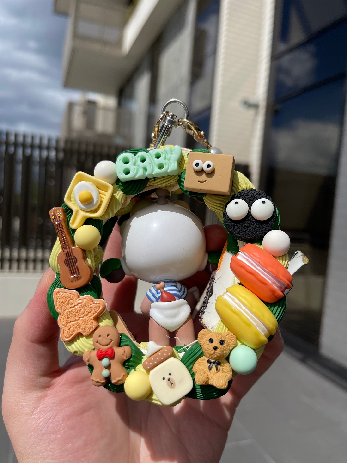 Skullpanda Action Cut! -Musty Extra Actor Cute Hanging Decoration|Car Rearview Mirror Decoration|Kawaii Pearl Interior Decoration| Popmart