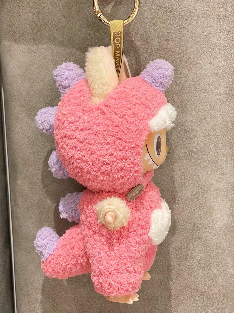 Crochet Labubu Clothes Macaron Labubu Outfit Dragon Fluffy Crochet Doll Clothes