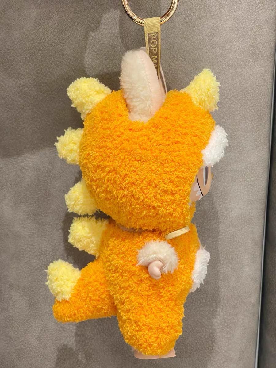 Crochet Labubu Clothes Macaron Labubu Outfit Dragon Fluffy Crochet Doll Clothes