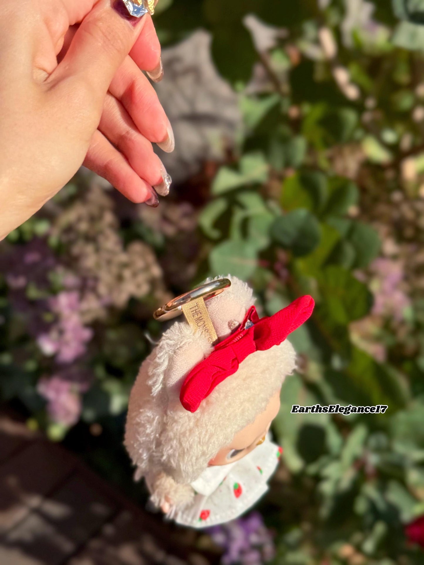 Handmade Labubu Outfit Strawberry Dress Set | Labubu Clothes, Accessories & Shoes | Custom Doll Fashion | Labubu OOTD|Labubu Dresses Gift