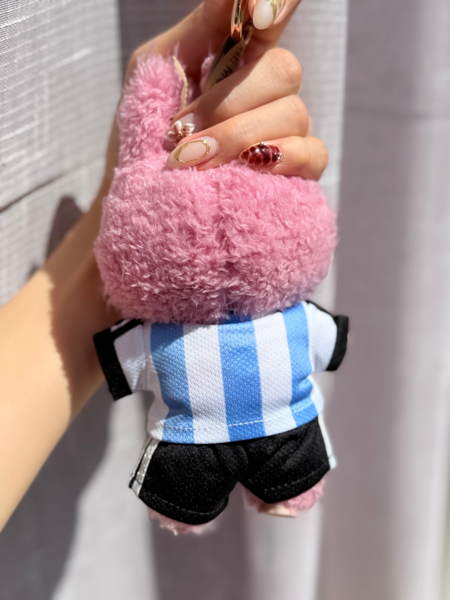 Labubu Messi 2018 Argentina World Cup Jersey Outfit – Doll Clothes Set