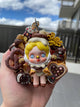 Halloween Skullpanda Candy Monster Town Series- [Cookie Raccoon] Cute Hanging Decoration Gift For Her|Car Rearview Charm| Trick Or Treat!