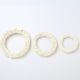 Natural White Rattan Wreath Hoop in 3 Sizes | DIY Witch Bell Wall Hangers | Flower Arrangement | Christmas Decor | DIY Decoden Decorations