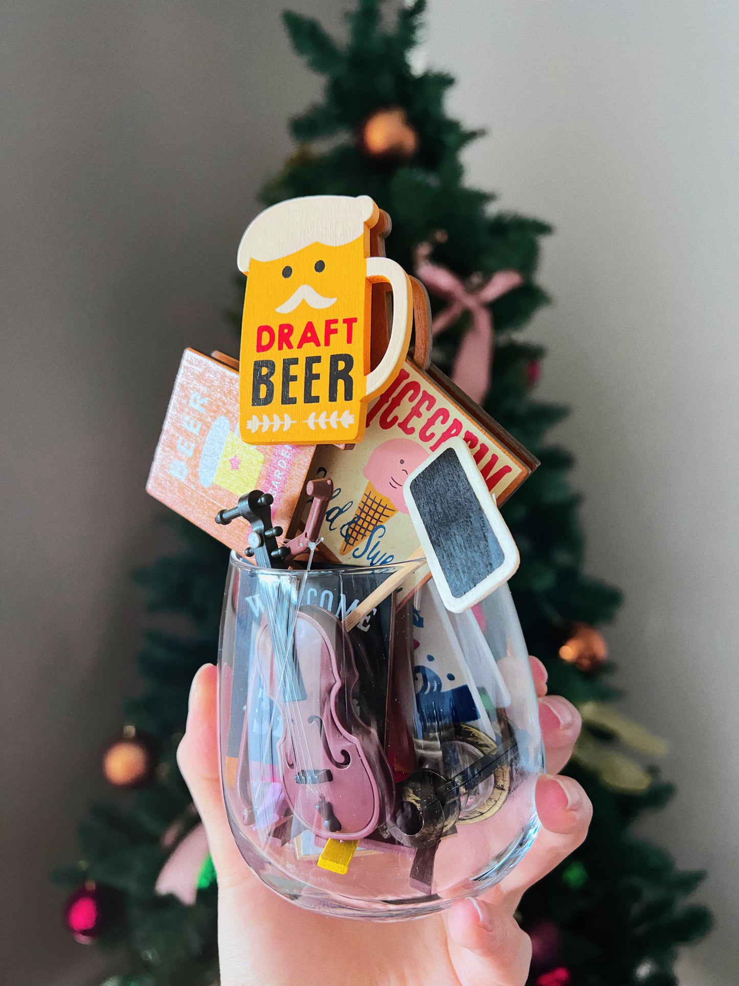 BULK Mixture Wooden Photo Note Holder/Beer Ice-cream Novelty Note Holder/ Desk Accessories DIY kit DIY handcraft supplies Decoden Slime Kit