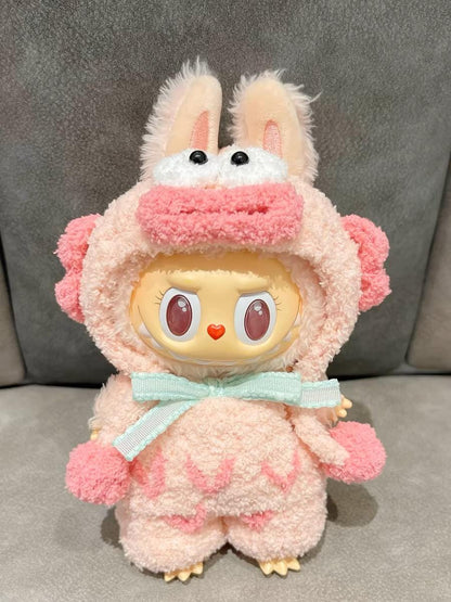 Handmade Crochet ‘Sanrio Hangyodon Pocchaco Cinnamoroll Hello Kitty Inspired' Outfit for Labubu | Kawaii Gift For Labubu Lovers