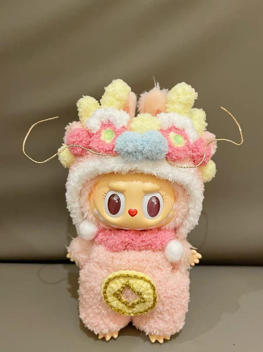 Crochet Labubu clothes, Crochet Labubu Outfit| Crochet custom outfit for Labubu Dragon Clothes doll, Handmade Labubu Clothes| Doll Outfits