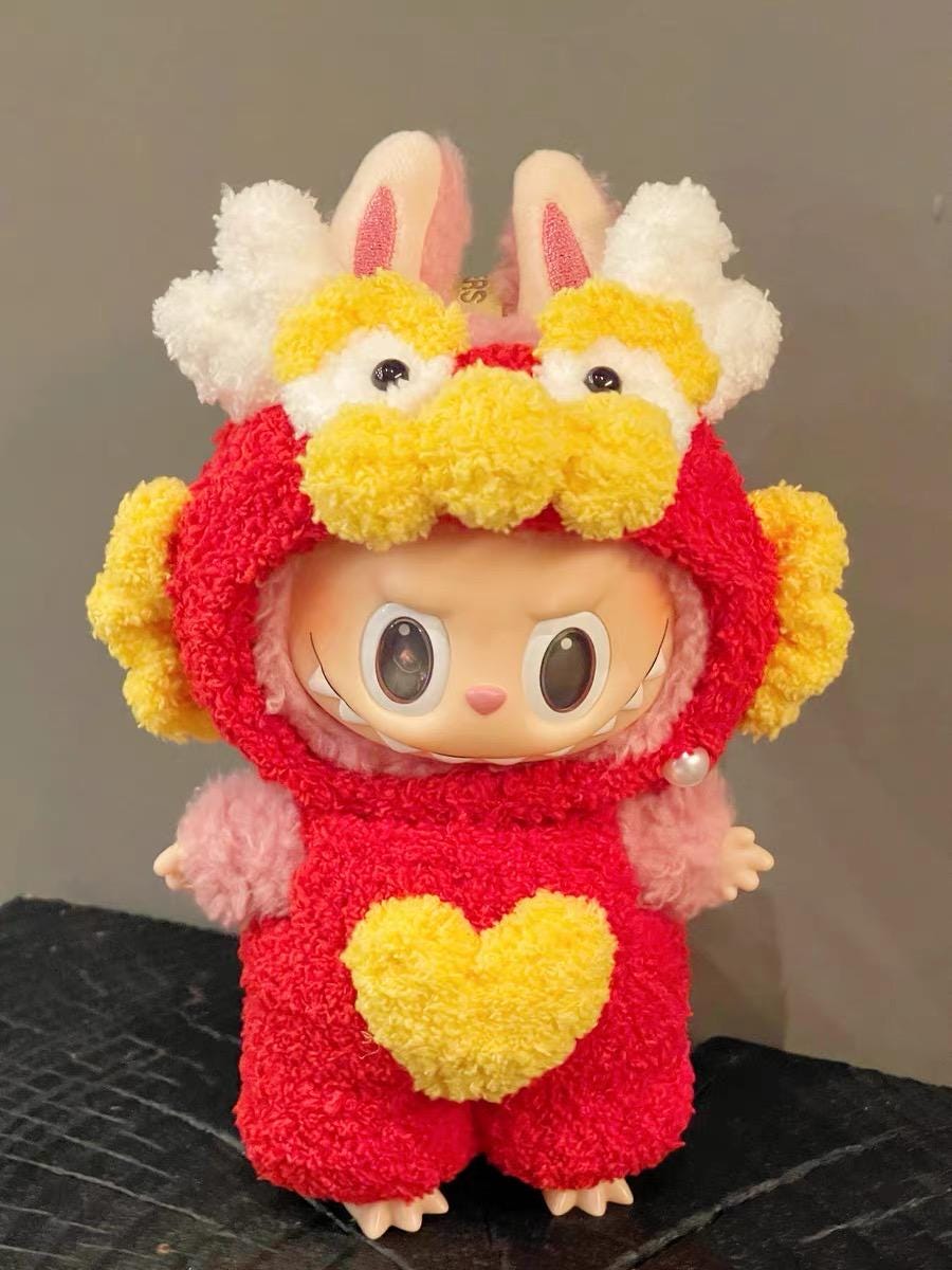 Crochet Labubu clothes, Crochet Labubu Outfit| Crochet custom outfit for Labubu Dragon Clothes doll, Handmade Labubu Clothes| Doll Outfits