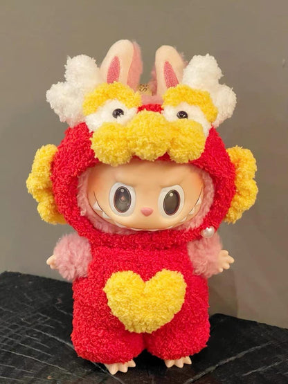 Crochet Labubu clothes, Crochet Labubu Outfit| Crochet custom outfit for Labubu Dragon Clothes doll, Handmade Labubu Clothes| Doll Outfits