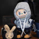 Handmade Swaggy Labubu Outfit for 'Have A Seat' & 'Macaron' Labubu |Self-Designed Dressmaking Labubu Clothes | Kawaii Gift For Labubu Lovers