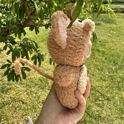 Handmade Crochet Tom & Jerry-Inspired Labubu Outfit | Adorable Labubu Clothes | Unique Gift for Labubu Fans | Kawaii Collectible