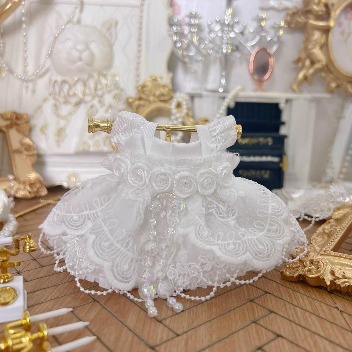 labubu gold dress Labubu Outfit Clothing Fashion Dress