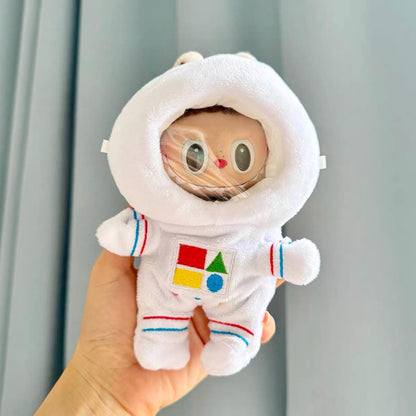 Handmade Labubu Astronaut Suit | Macaron Series Doll Clothes | Space Helmet Hood| Labubu Clothes| Labubu outfits| Labubu accessories Gift