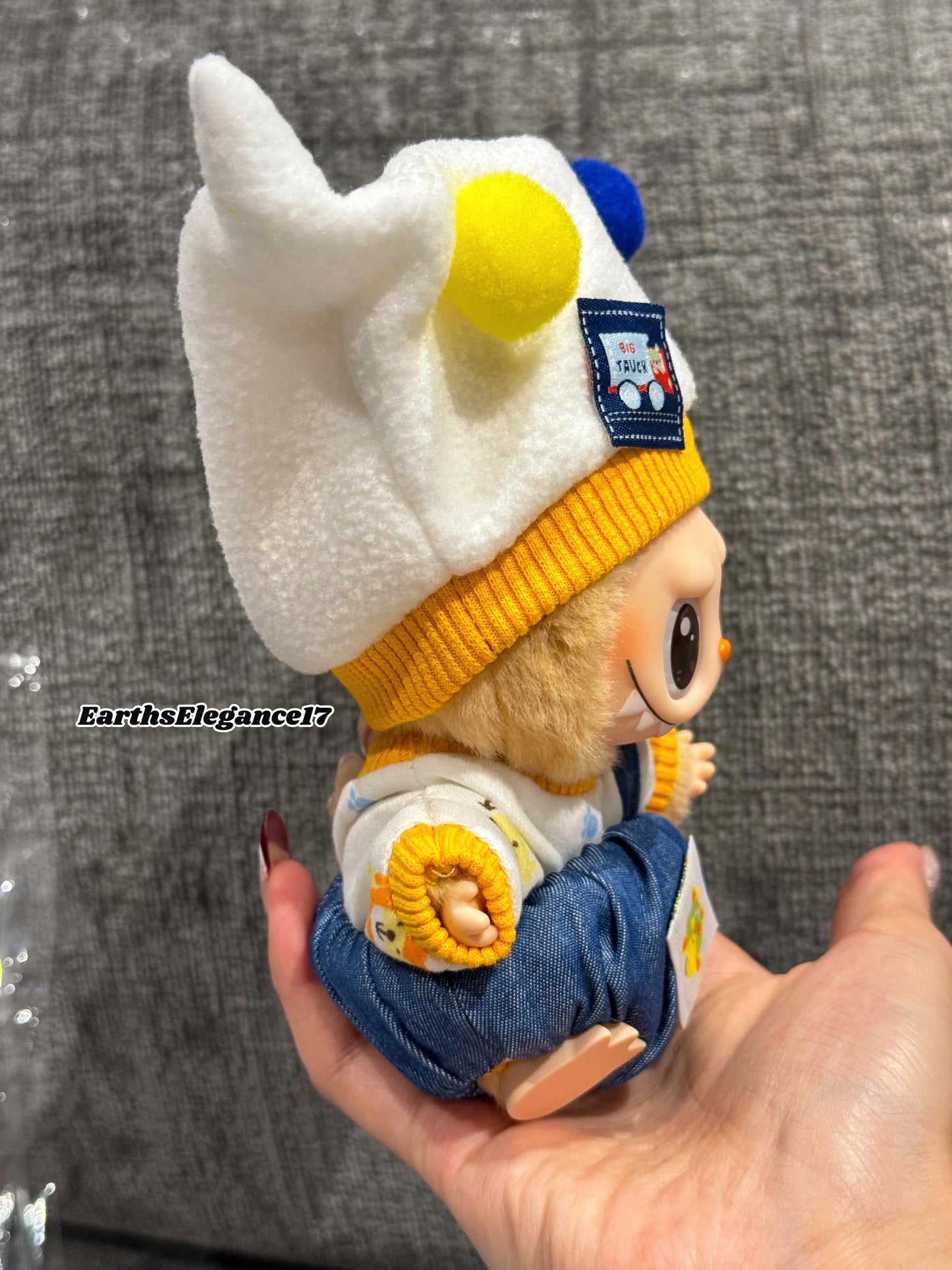 Handmade Labubu Outfit for Macaron & Have a Seat Series | Custom Doll Clothes for Collectors | Cute Labubu Dress| Labubu Clothes Gifts