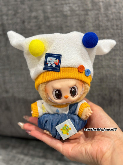 Handmade Labubu Outfit for Macaron & Have a Seat Series | Custom Doll Clothes for Collectors | Cute Labubu Dress| Labubu Clothes Gifts