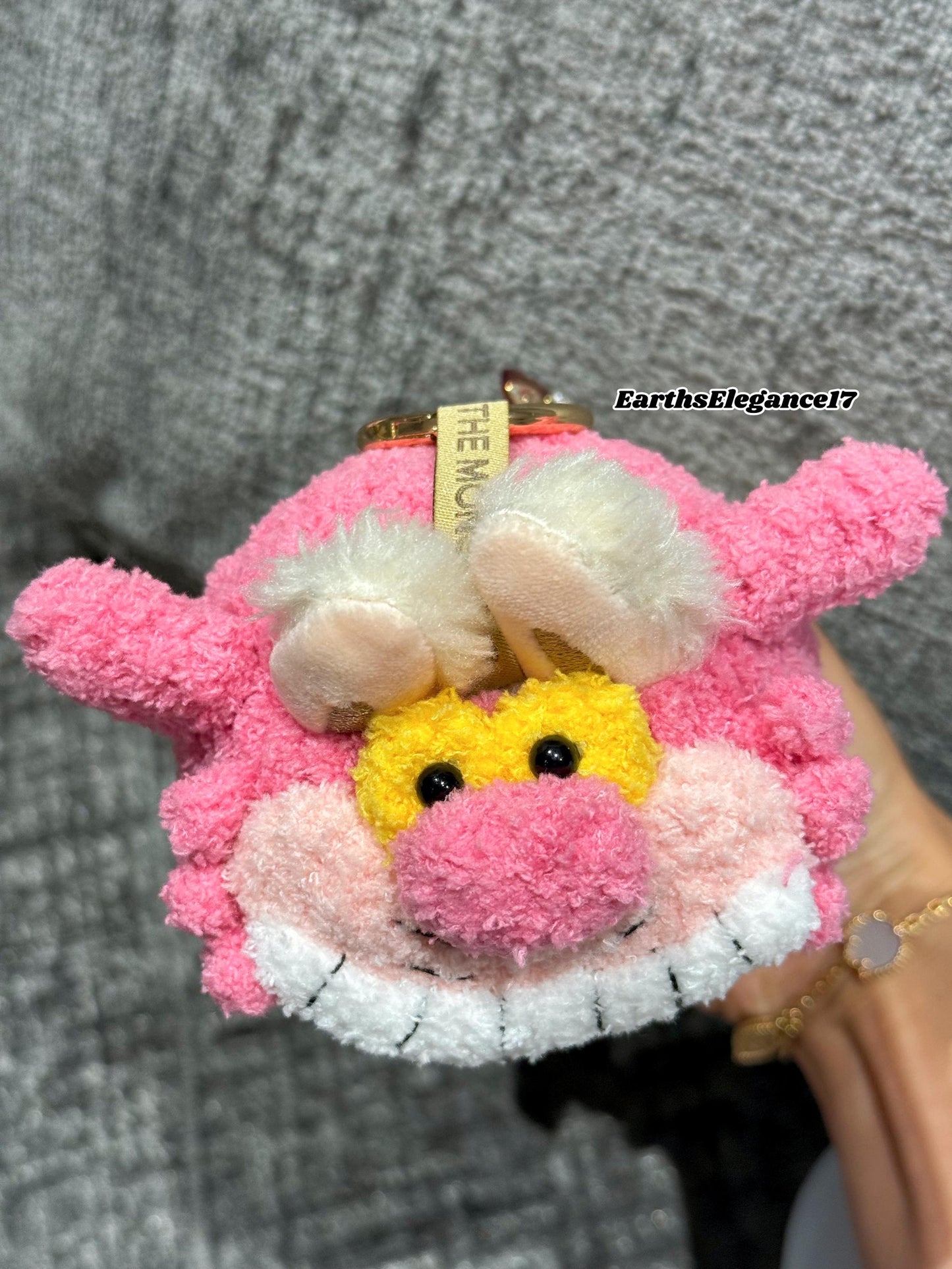 Handmade Crochet Alice In Wonderland Cheshire Cat Outfit for Macaron Labubu|Crochet Macaron Labubu Clothes | Kawaii Gift For Labubu Lovers