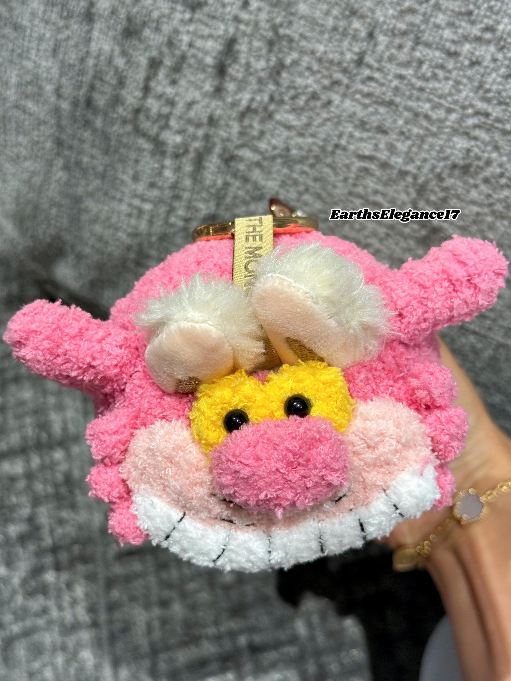 Handmade Crochet Alice In Wonderland Cheshire Cat Outfit for Macaron Labubu|Crochet Macaron Labubu Clothes | Kawaii Gift For Labubu Lovers