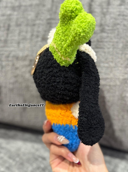 Handmade Crochet Goofy & Pluto Crochet Labubu Outfit | Crochet Macaron Labubu Clothes | Kawaii Gift For Labubu Lovers|Clothes for 17cm Dolls
