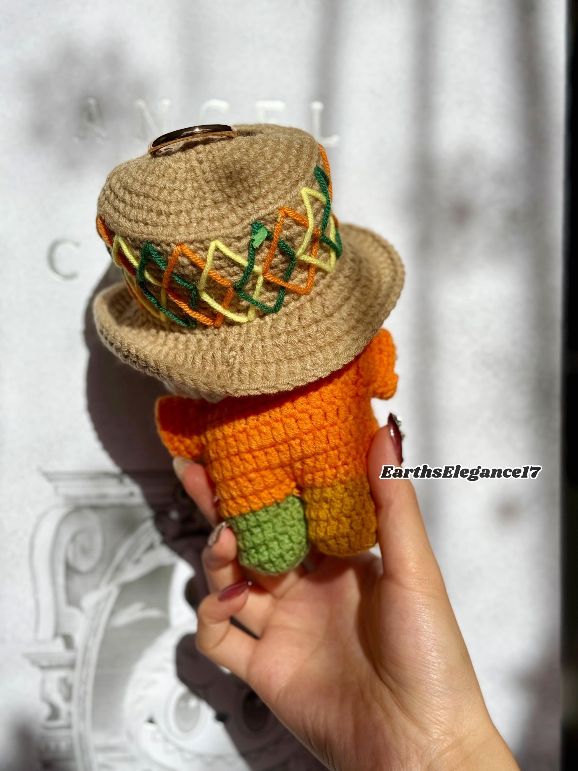 Handmade Crochet Labubu Duke Outfit – Royal Doll Clothes with Hat, Collar & Bodysuit | Cute Labubu Accessories for Collectors|Labubu Clothes