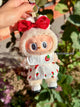 Handmade Labubu Outfit Strawberry Dress Set | Labubu Clothes, Accessories & Shoes | Custom Doll Fashion | Labubu OOTD|Labubu Dresses Gift