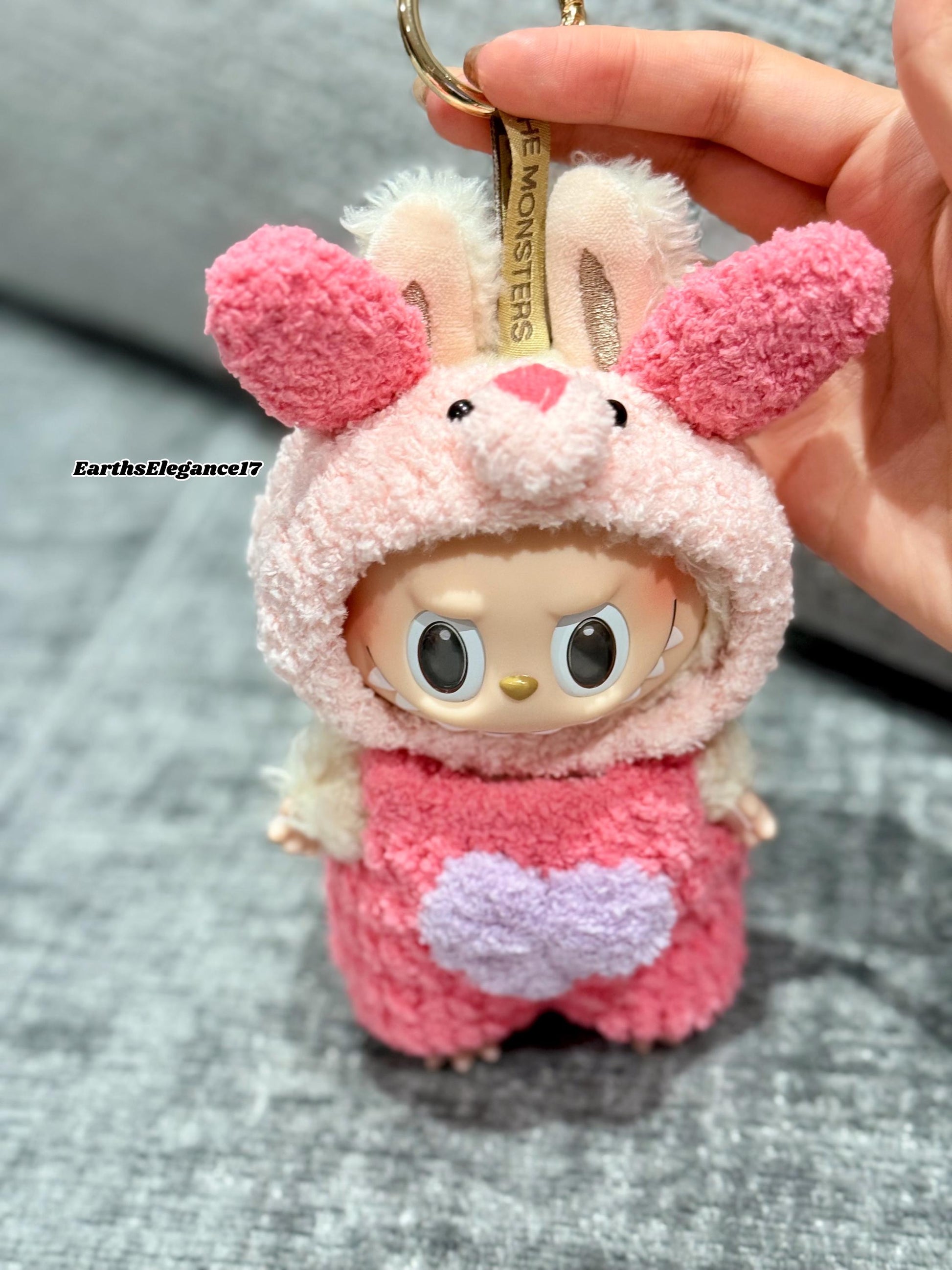Handmade Crochet Winnie The Pooh Piglet Tiger Macaron Labubu Outfit | Crochet Macaron Labubu Clothes | Kawaii Gift For Labubu Lovers