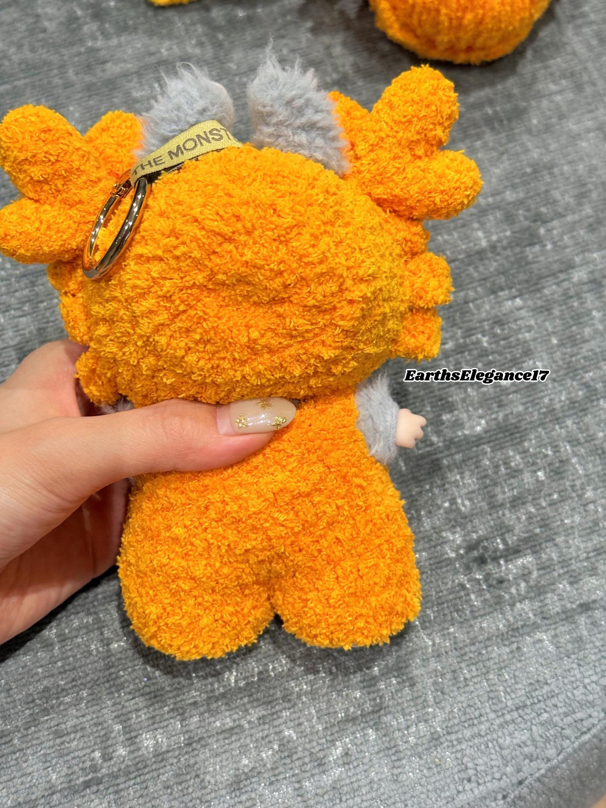 Handmade Crochet Cute Crab Macaron Labubu Outfit | Crochet Macaron Labubu Clothes | Kawaii Gift For Labubu Lovers| Doll Clothes for 17cm