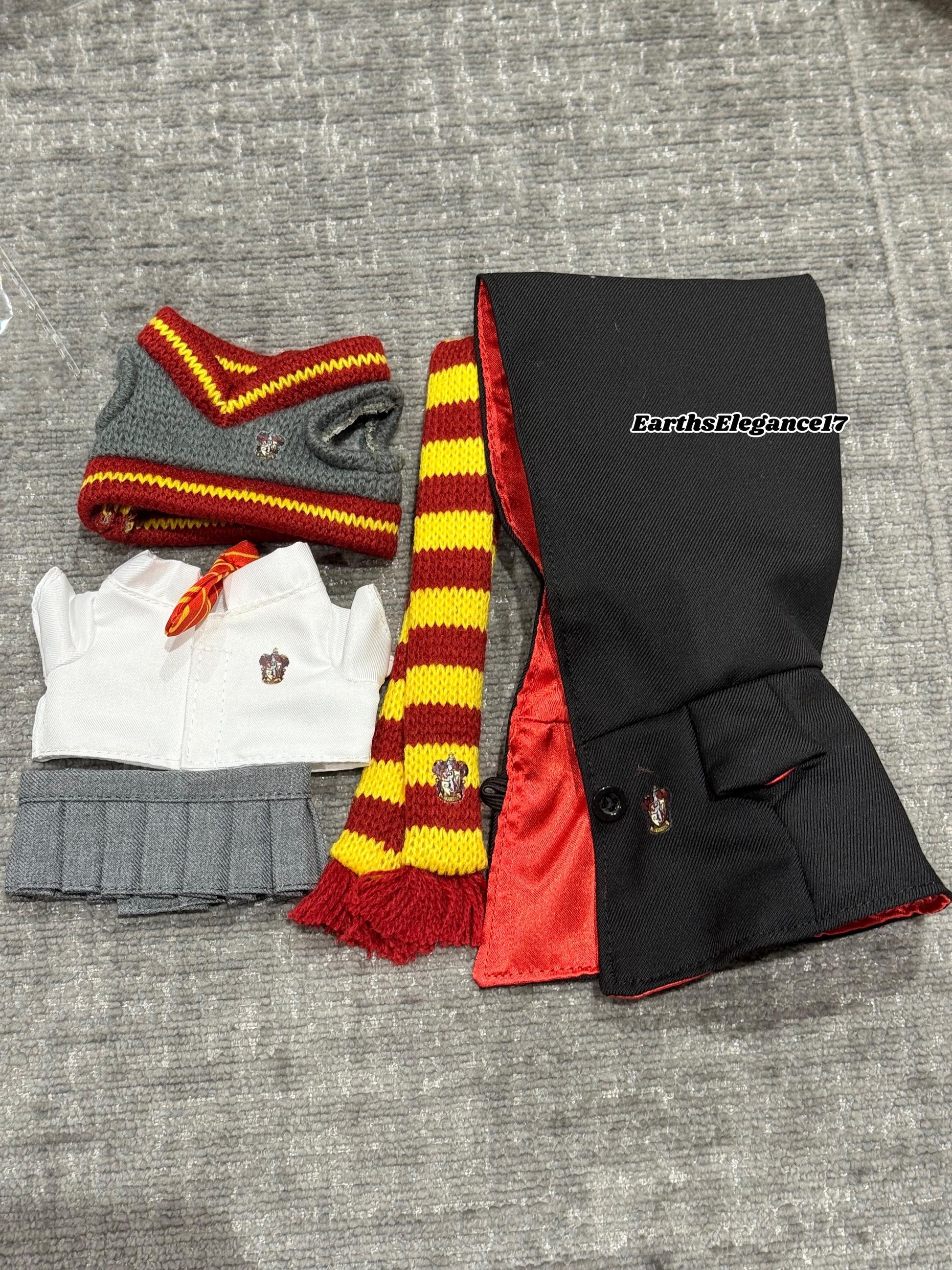 Handmade Labubu Doll Clothes | Inspired Wizard School Uniform Set Macaron Labubu Outfits| 17cm doll outfits Gift For Labubu Lovers