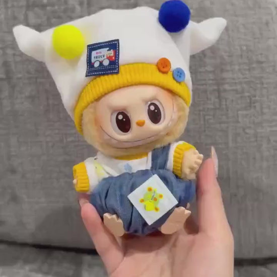 Handmade Labubu Outfit for Macaron & Have a Seat Series | Custom Doll Clothes for Collectors | Cute Labubu Dress| Labubu Clothes Gifts